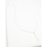 Accent Vertical Bar Dotted Long Necklace