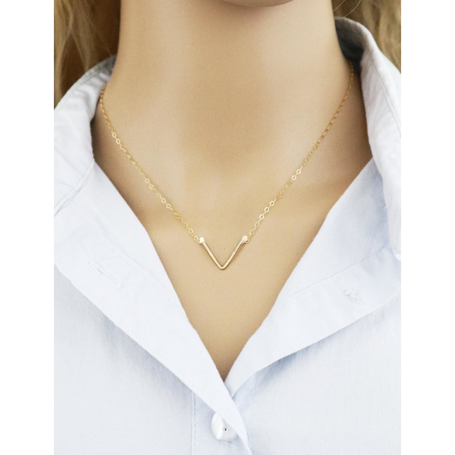 The Moxie Hammered Necklace