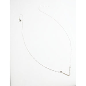 The Moxie Line Hammered Necklace