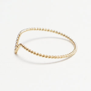 Moxie Twist Ring