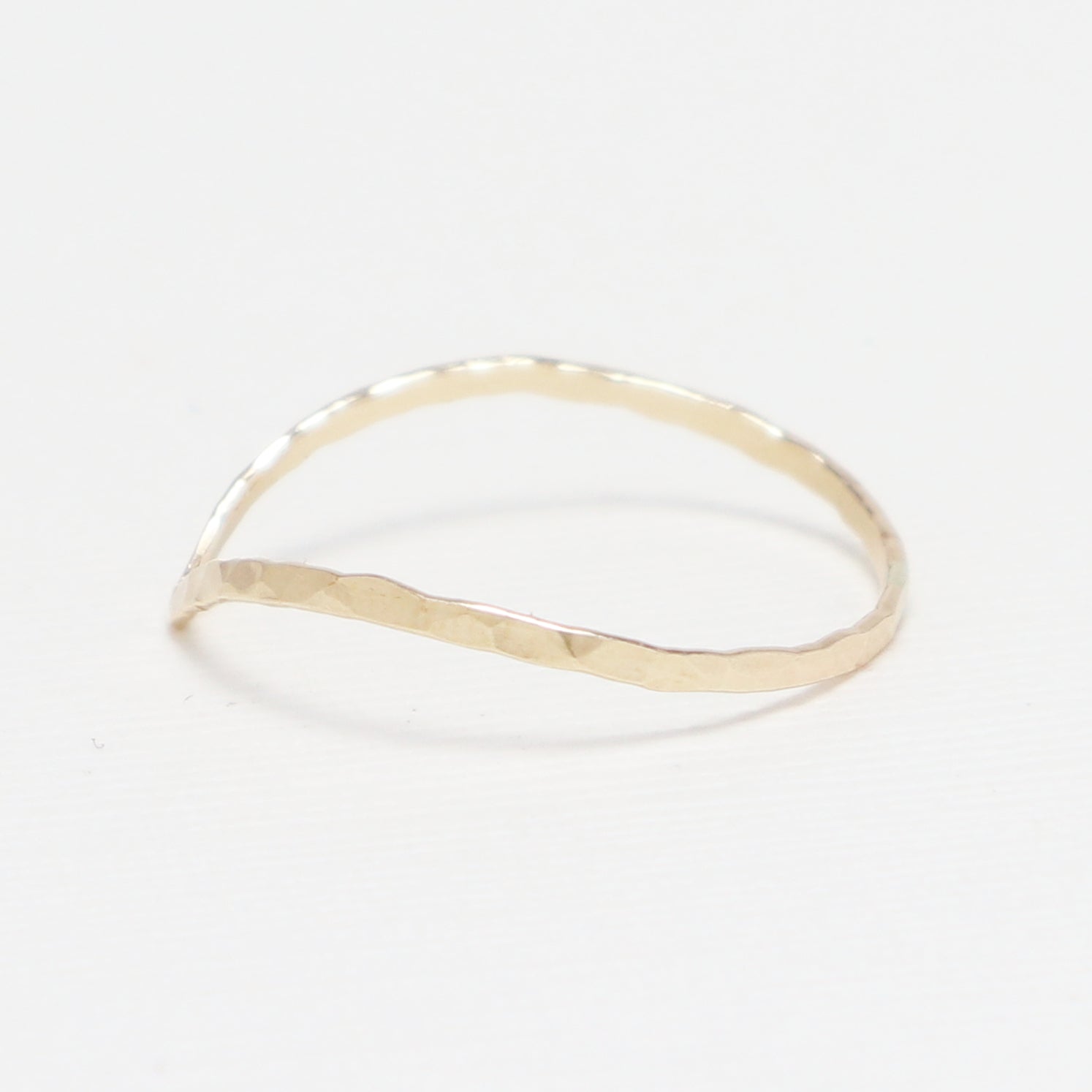 Esprit Large Hammered Ring