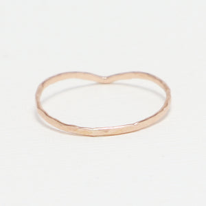 Esprit Small Hammered Ring
