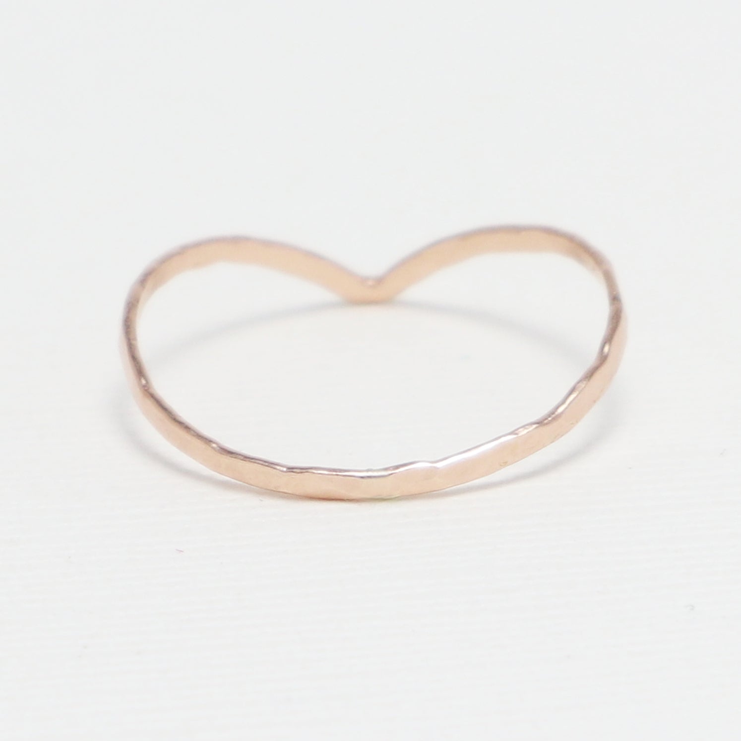 Esprit Large Hammered Ring