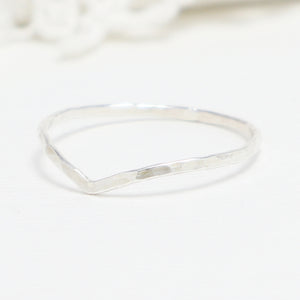 Esprit Small Hammered Ring