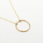 Unity Dotted Circle Necklace