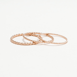 Prosperity Twist Rings