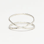 LOVEx Hammered Ring