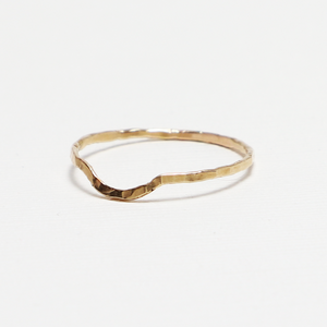 Mettle Hammered Ring