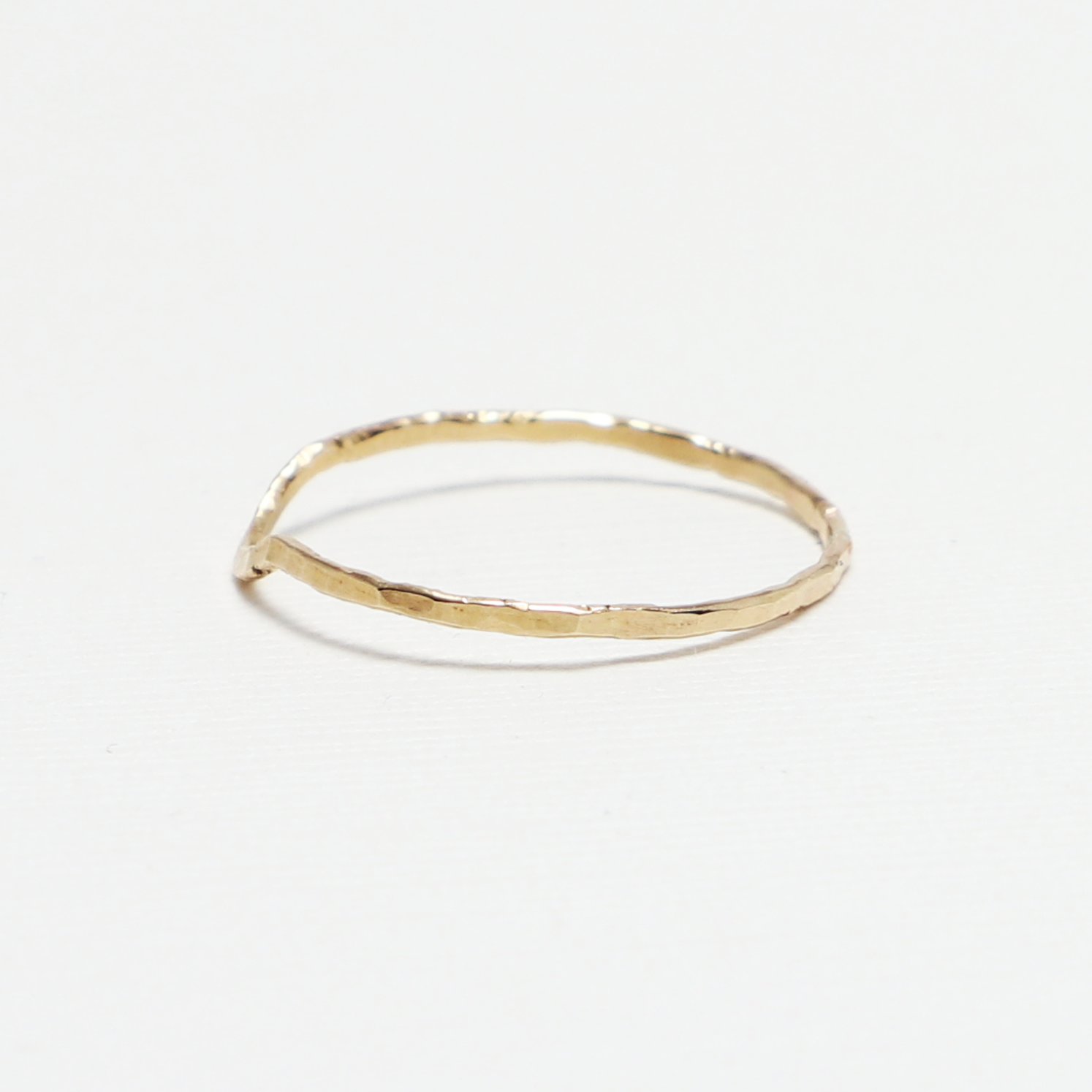 Mettle Hammered Ring
