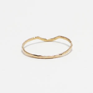 Mettle Hammered Ring