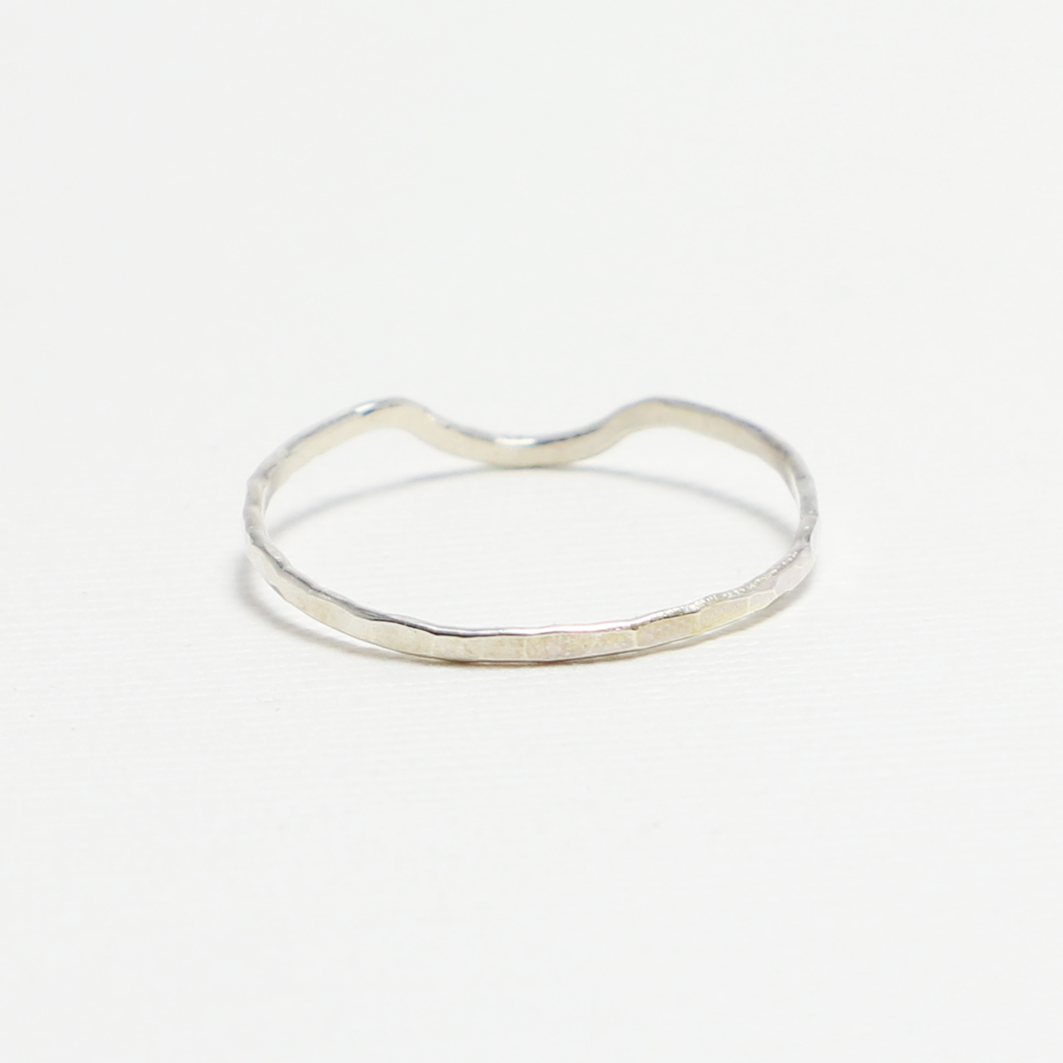 Mettle Hammered Ring