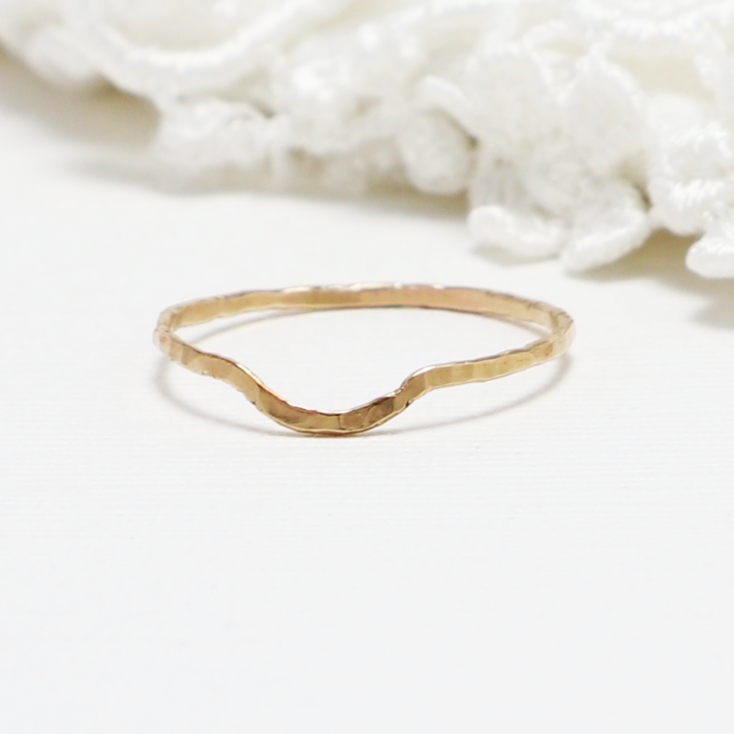 Mettle Hammered Ring