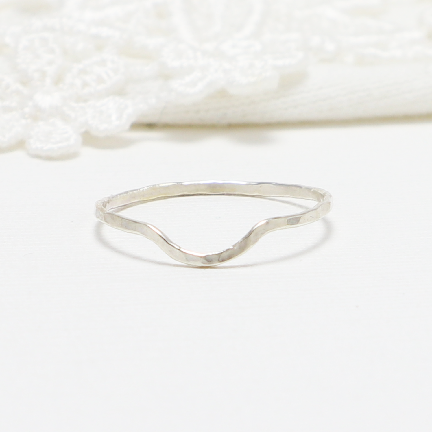 Mettle Hammered Ring