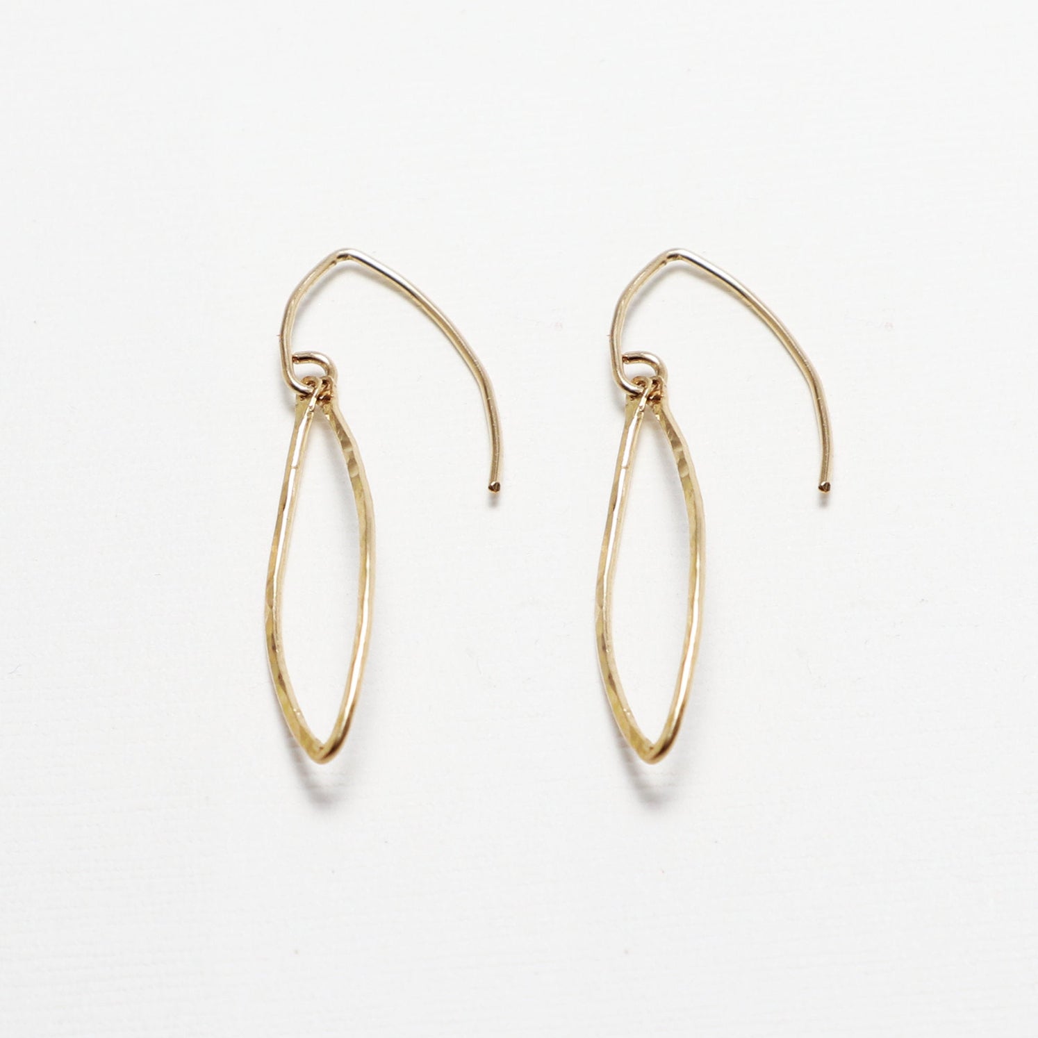 Evermore Dangle Hammered Earrings