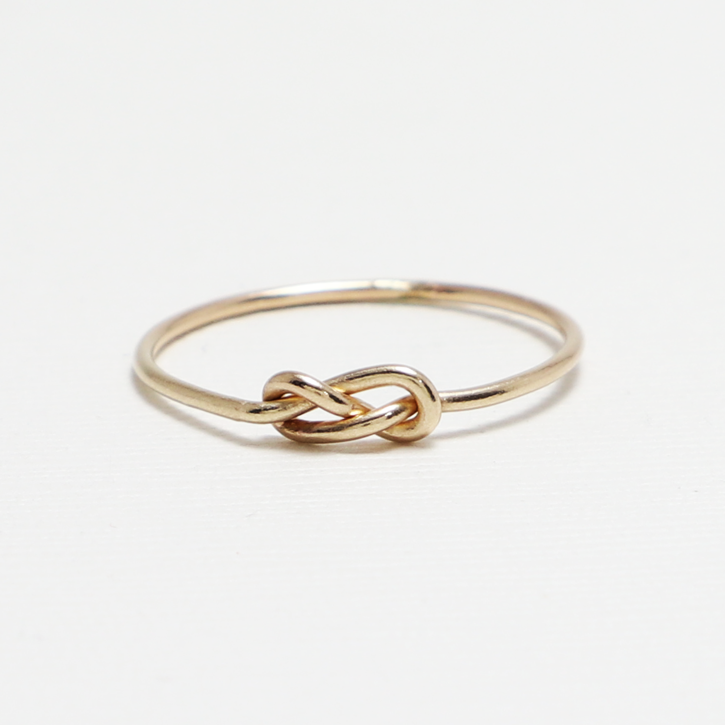 Infinity knot sales ring gold