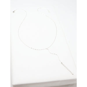 Accent Y-Style Dotted Necklace