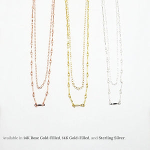Darling Double-Layered Necklace No. V