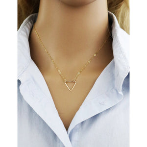 Enchant Triangle Necklace