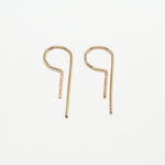 Sweet Pea Dotted P-Threader Earrings