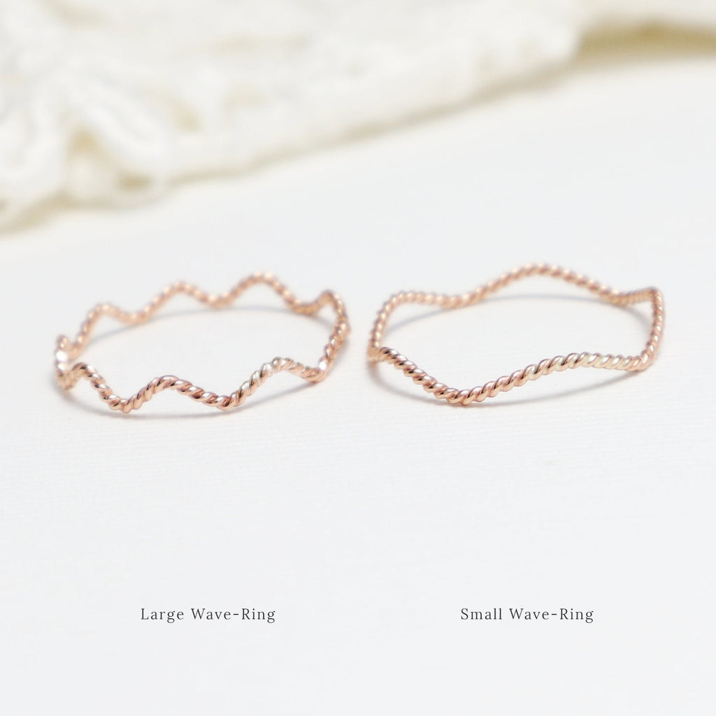 The 2 Wave Twist Rings