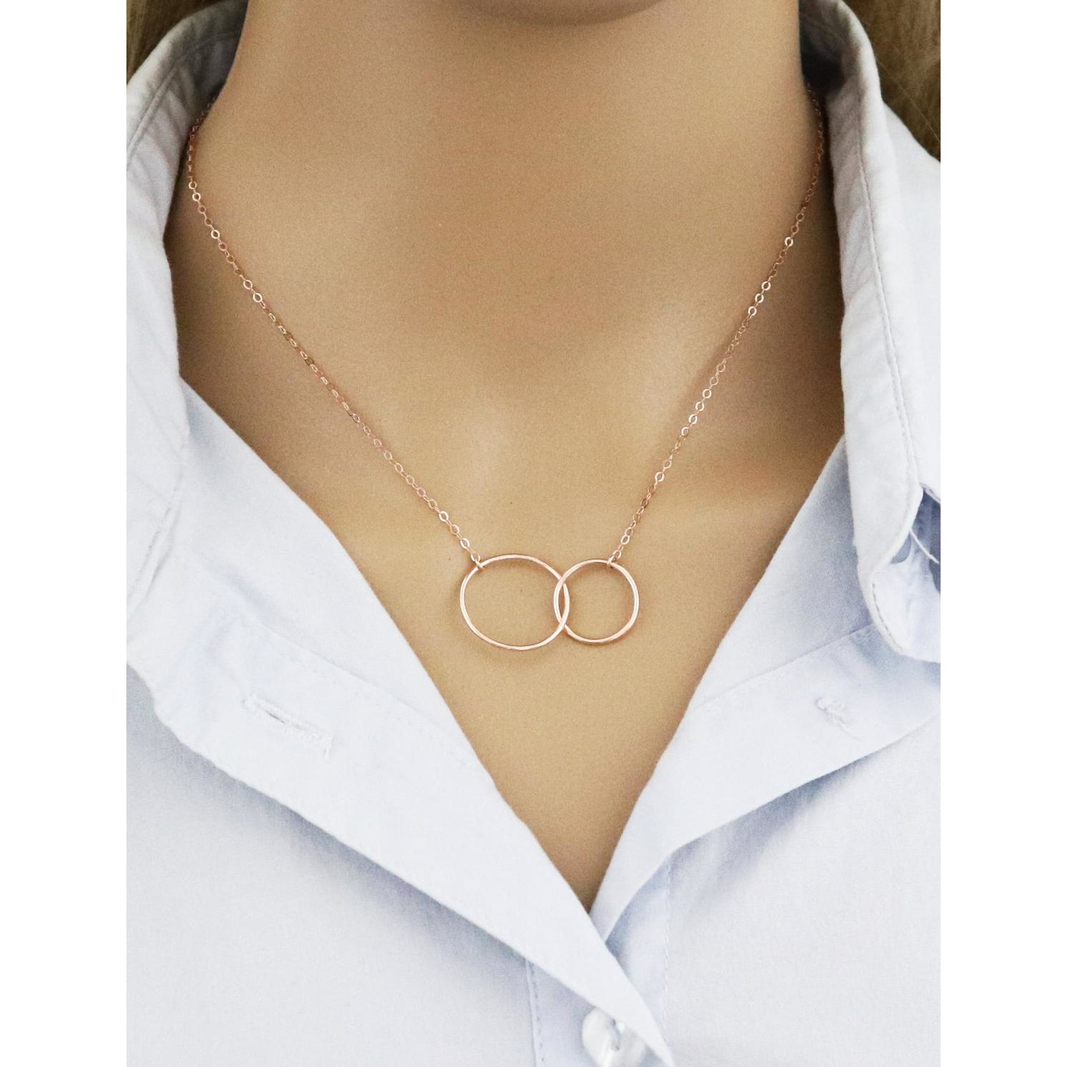 Long Concentric Circle Pendant Necklace | Pendant necklaces | Accessorize  ROI