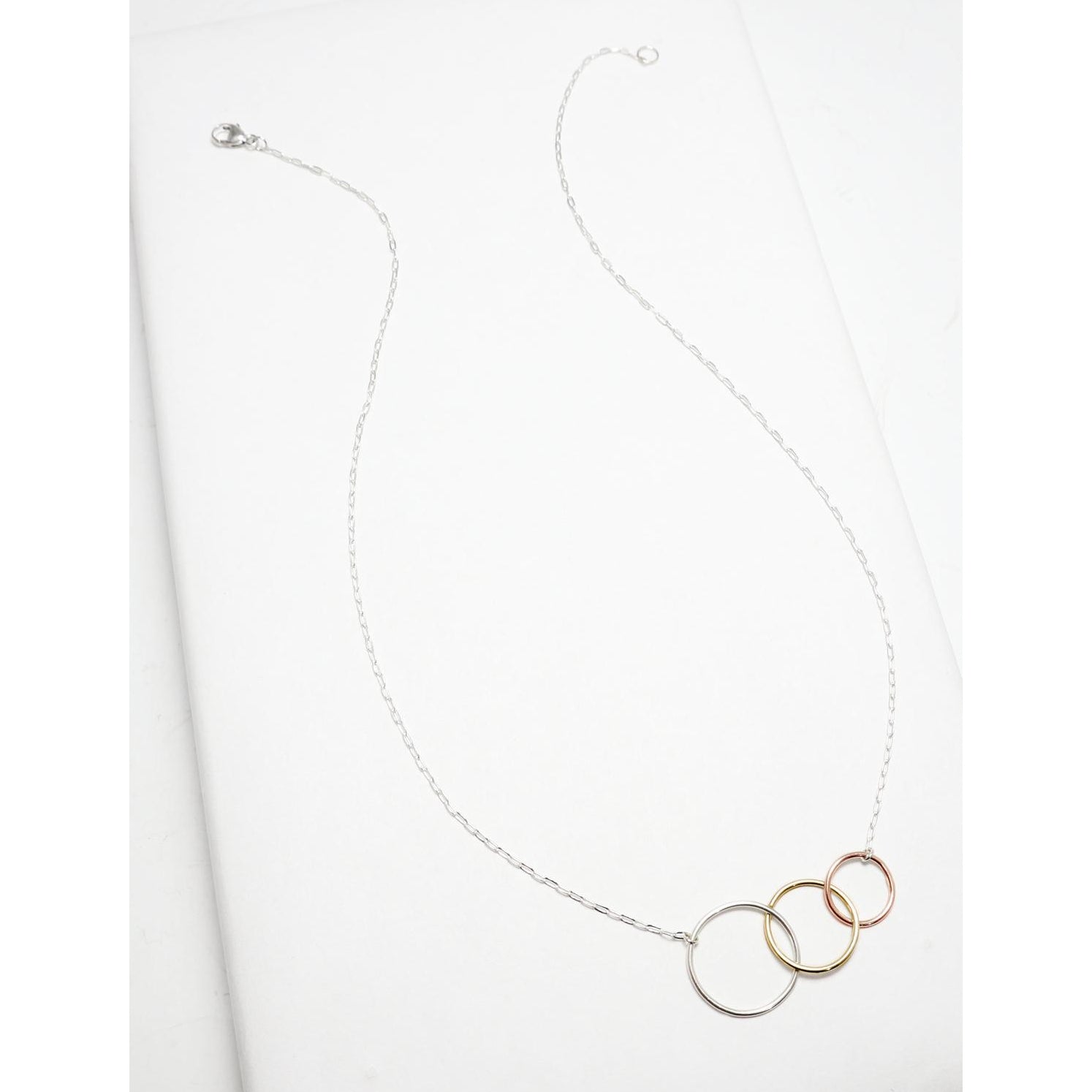 Unity Interlocking Circle Necklace No. IV