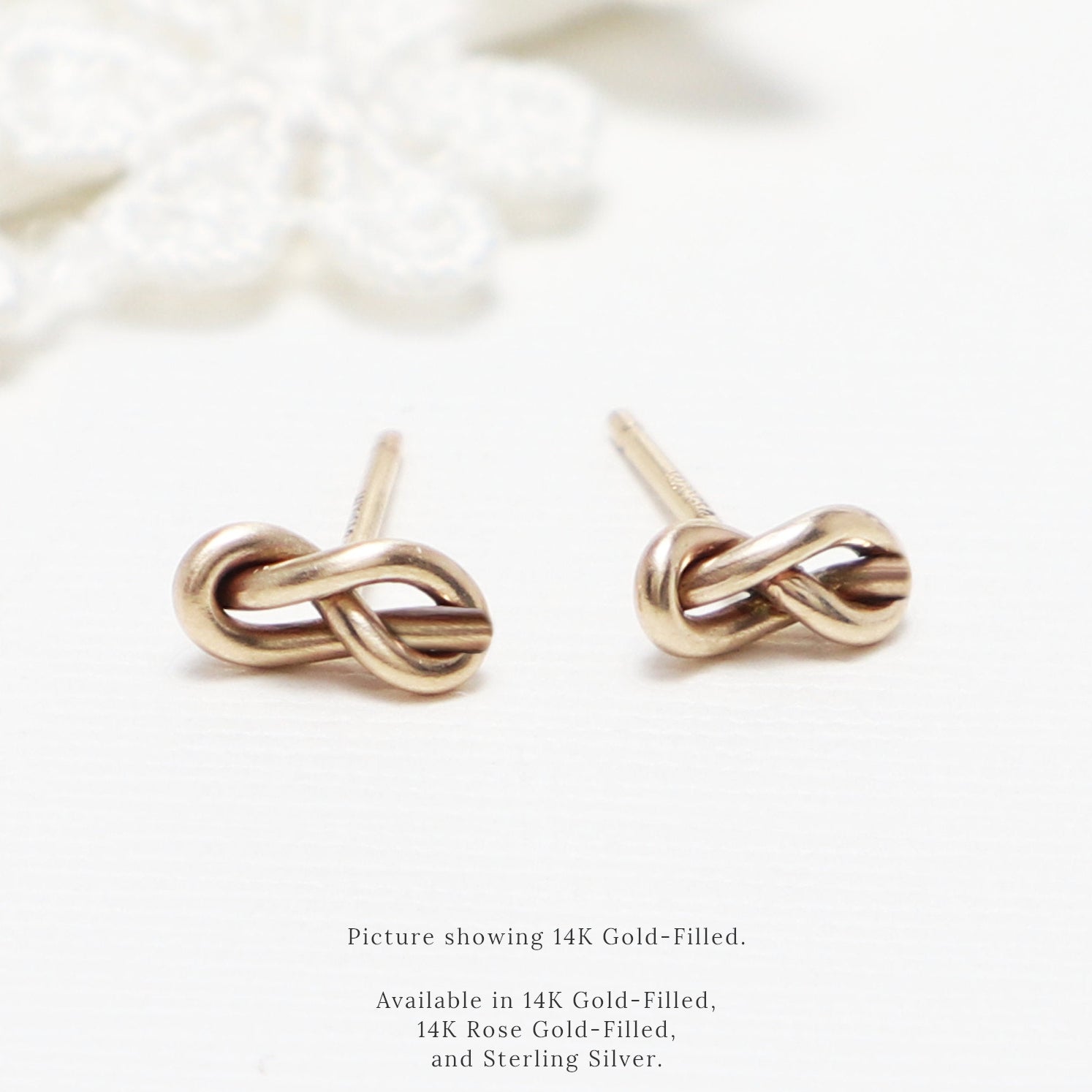 Unity Infinity-Knot Studs Earrings