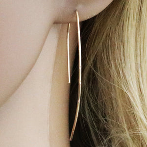 Harmony Dotted Arc Earrings