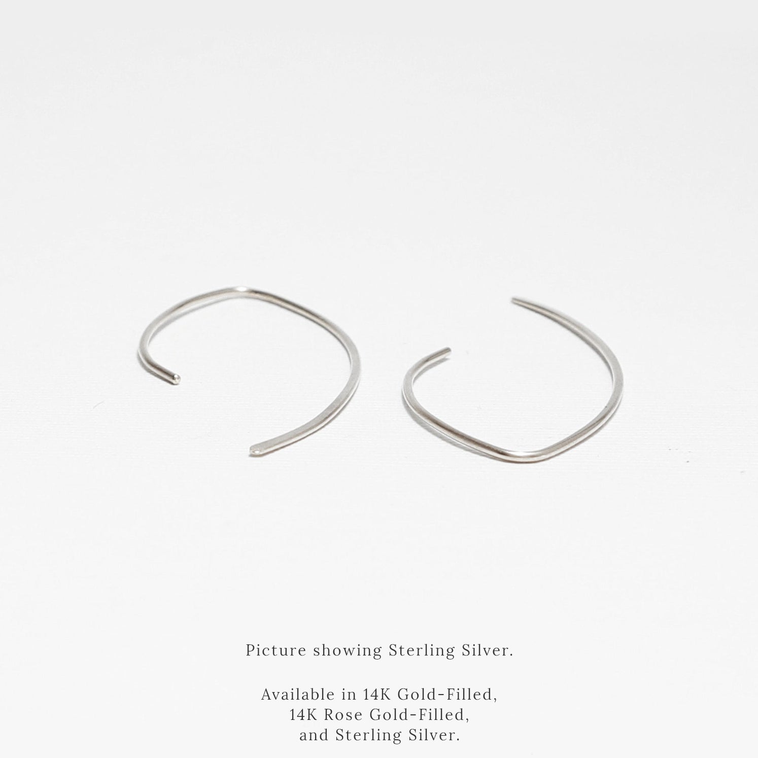 Harmony Side Arc Earrings