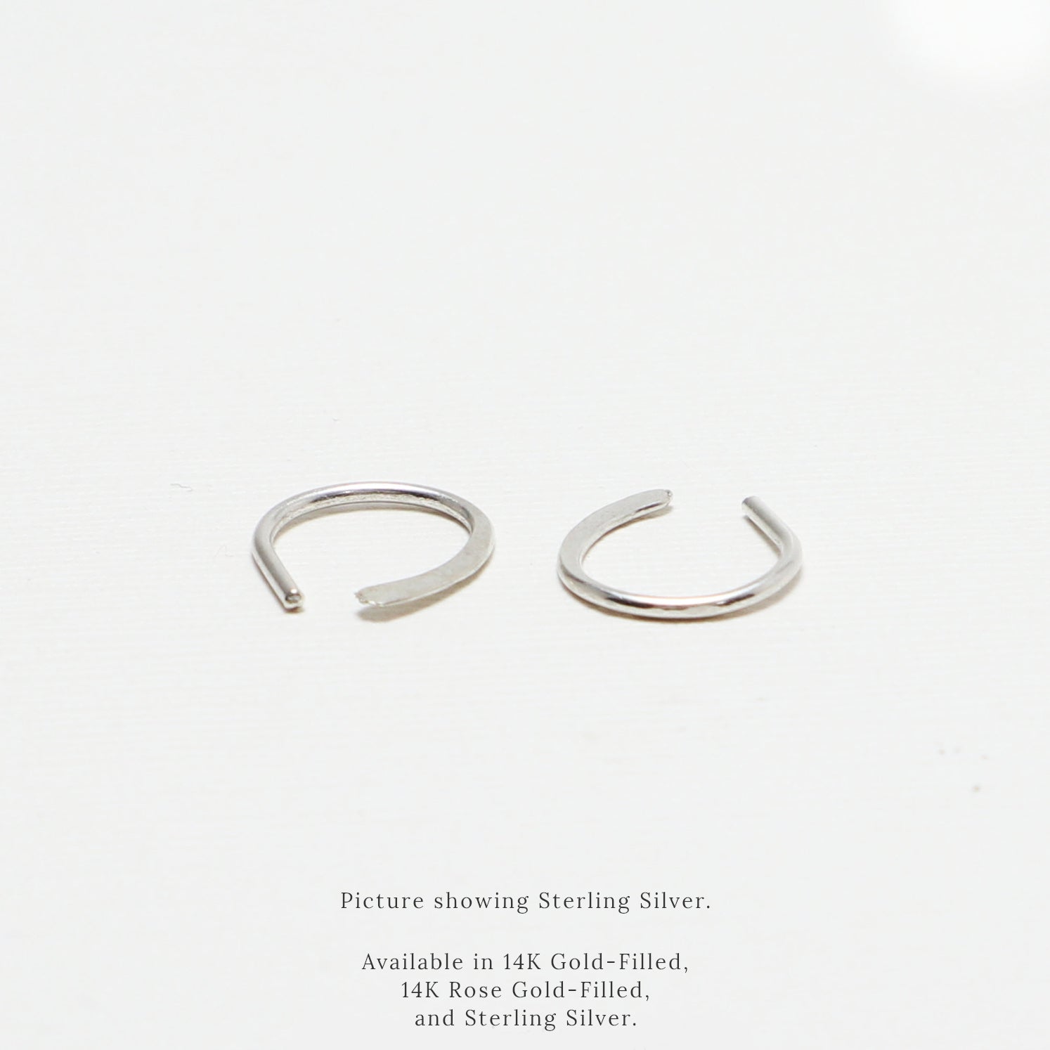 7thHeaven Side Arc Earrings