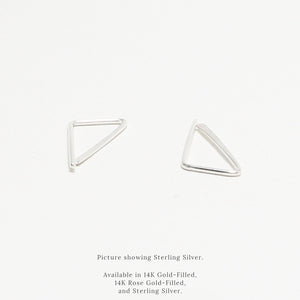 Triad Side Earrings