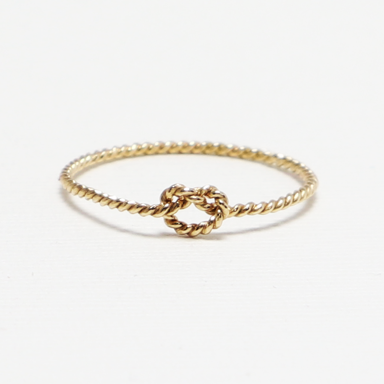 Unity Small Knot Twist Ring