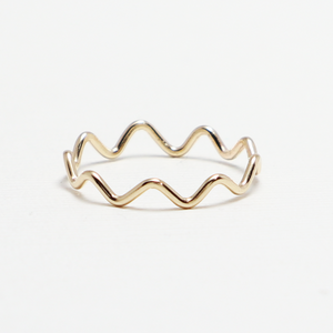 Wave Small Ring