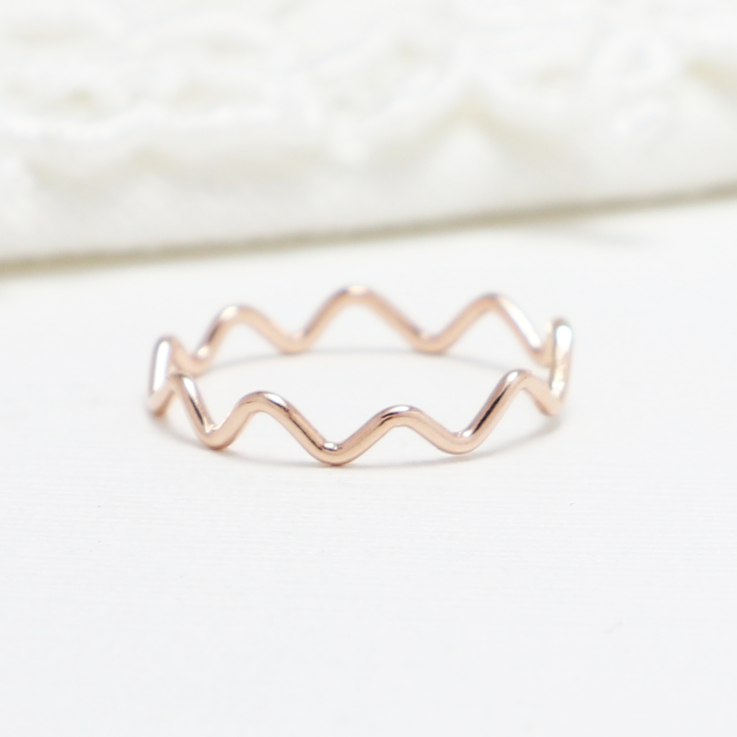 Wave Small Ring