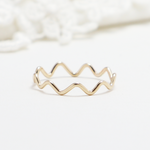 Wave Small Ring